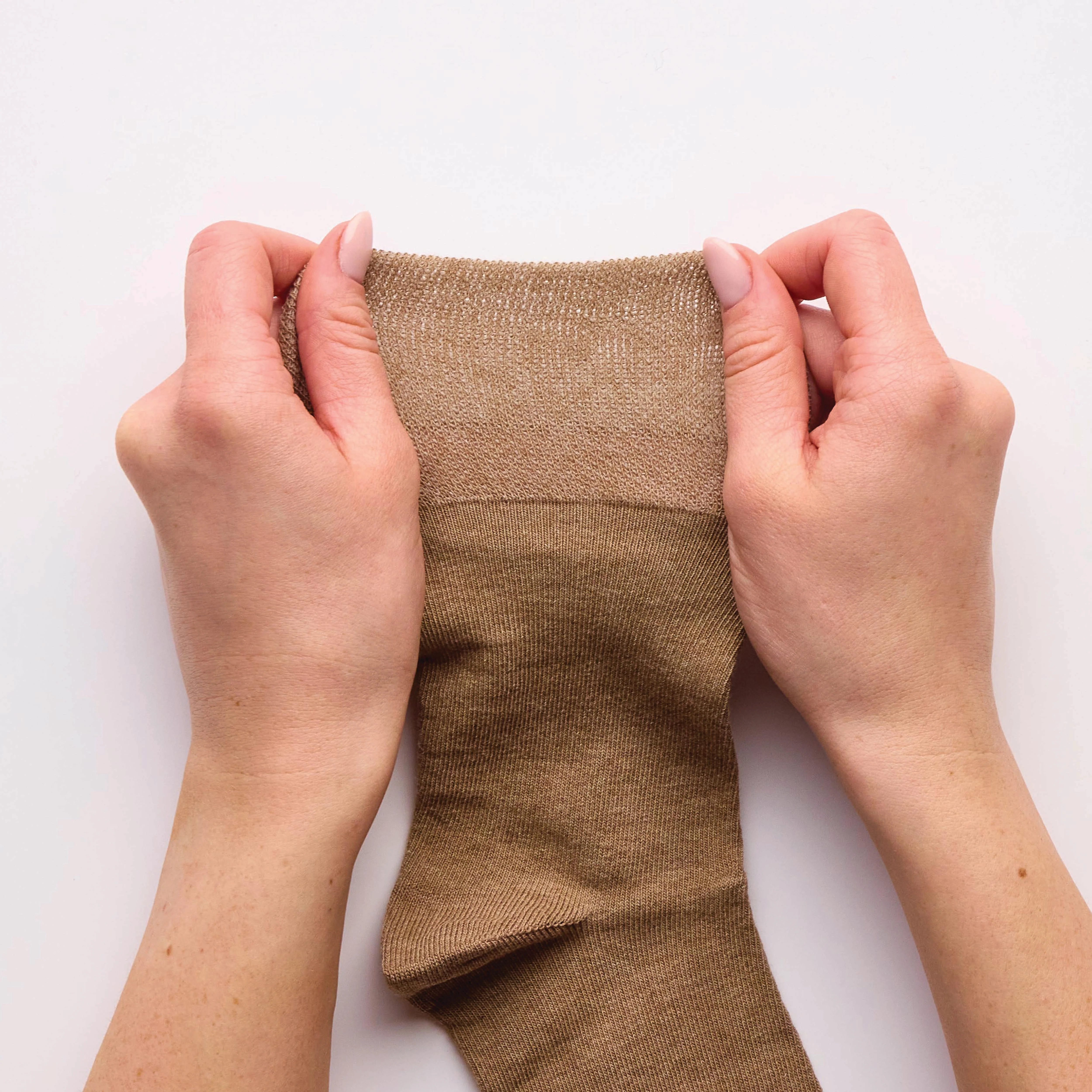 3 Pairs Men's Bigfoot Cotton Socks - Brown Mix - Image 3